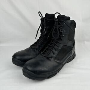 Danner Boots Men’s Size 11.5 Lookout Side Zip 8” Tactical Work Boots Black